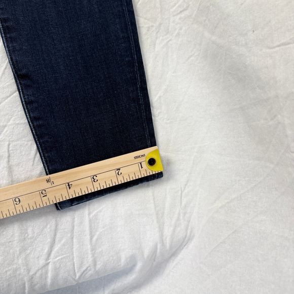 Banana Republic Skinny Ankle Jeans Dark Wash Premium Denim Women's Size 27 - Picture 9 of 14